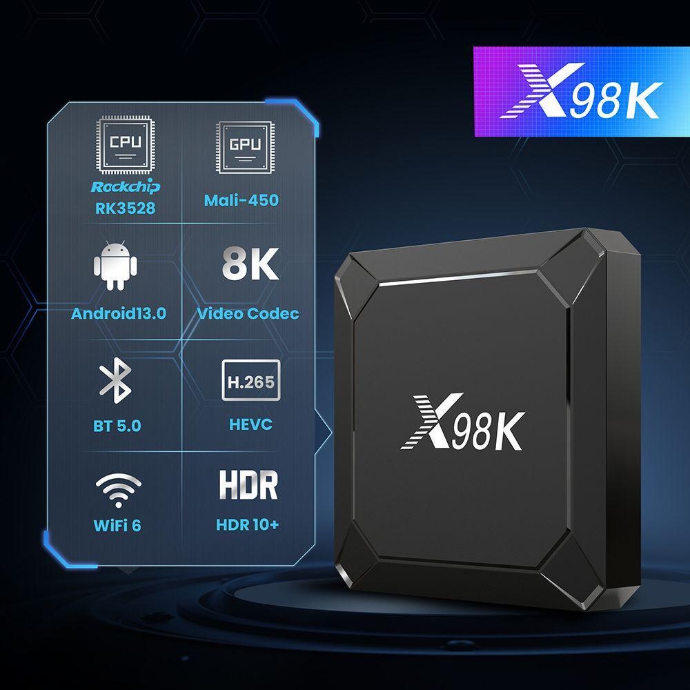 X98K Smart TV Box Android 13.0 - Radxa Rock 5B 16Gb reseña y precio